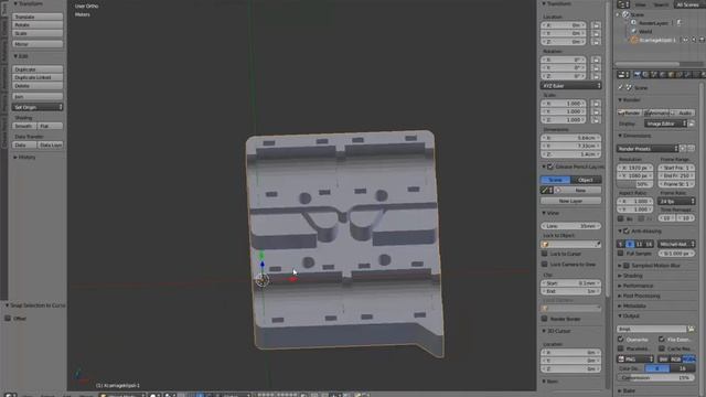 Blender ile stl düzenleme смотреть онлайн