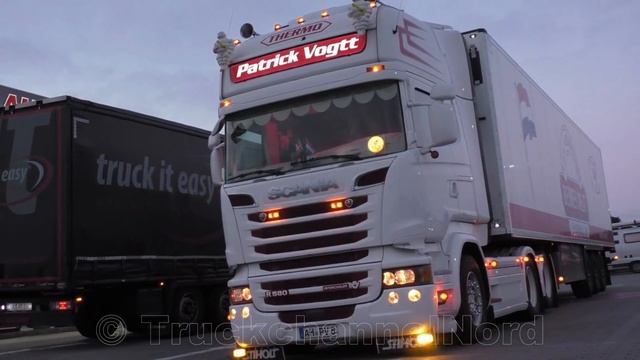 SCANIA R580 V8 Streamline - Patrick Vogtt Transport GmbH - #letsboogie смотреть онлайн