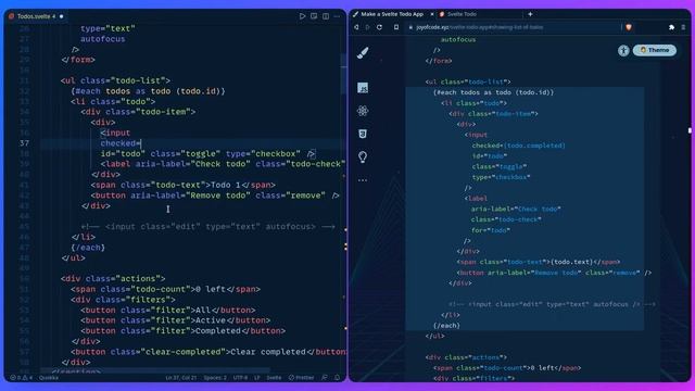 Make a Svelte Todo App #7 - Showing List of Todos смотреть онлайн