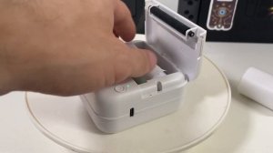 Мини Принтер с Aliexpress | Портативный черно-белый термопринтер | принтер без чернил