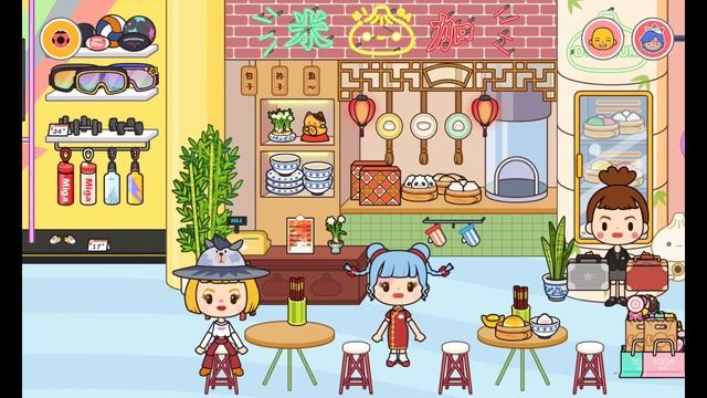 Шопинг в игре Miga World - игра похожая на Тока Бока смотреть онлайн