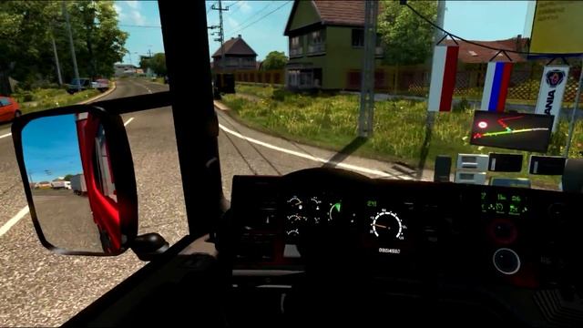 Euro Truck Simulator 2 #1 Scania 4 hungary map смотреть онлайн