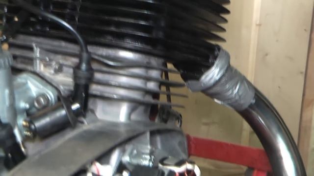 пуск мотора Ява 634 с зажиганием CDI ч.2 (Jawa 634) смотреть онлайн
