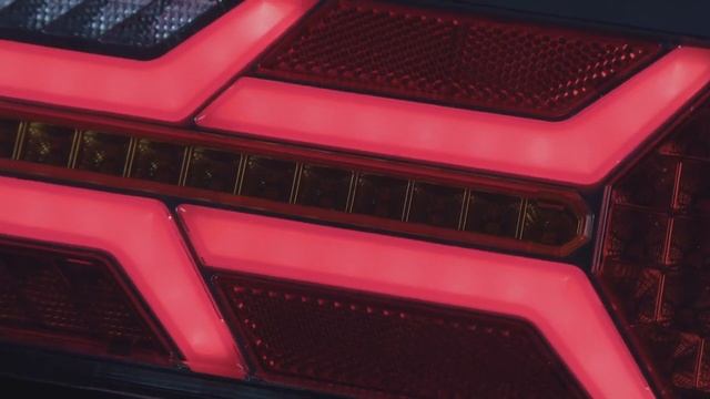 FULL LED hátsó lámpa NEON hatású, DINAMIKUS irányjelzővel 12/24V смотреть онлайн