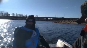 нс Марин 9.8 и верта 400 3 человека, выход на глиссер