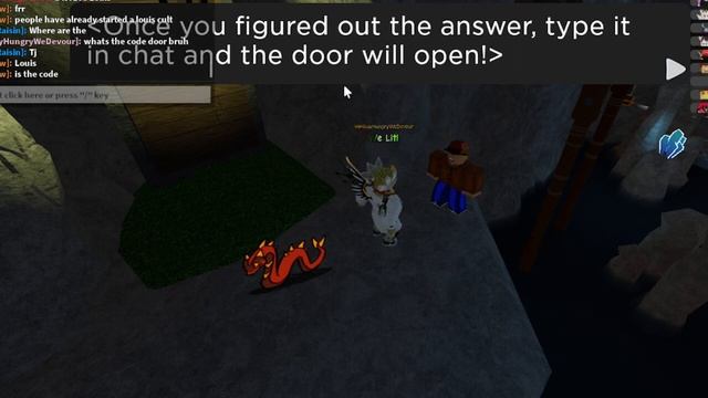 ROBLOX DOODLE WORLD CAVE DOOR CODE смотреть онлайн