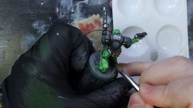 How to paint Salamanders Intercessors смотреть онлайн