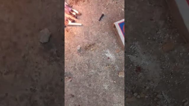 Зделали мини костёр из спичек! смотреть онлайн
