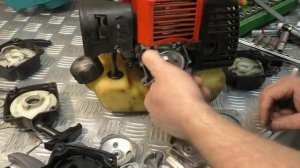 Как подобрать пусковое к бензокосе  Есть три разных варианта на косы 33куб. 43куб. 52куб.