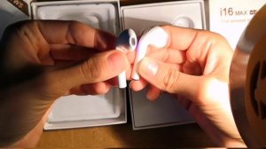 i16-Pro и i16 max || Обзор и сравнение i16-Pro и i16 max || Беспроводные наушники в стиле AirPods