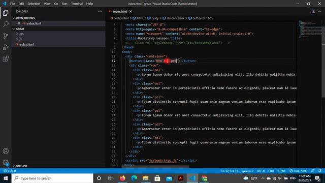 bootstrap အသုံးချနည်းလေးကို Great Computer Training Centreမှ မျှဝေပေးလိုက်ပါသည်။ смотреть онлайн