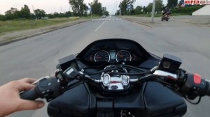Suzuki Skywave 250 CJ46A с контейнера, купить макси скутер без пробега по Украине + Тест драйв