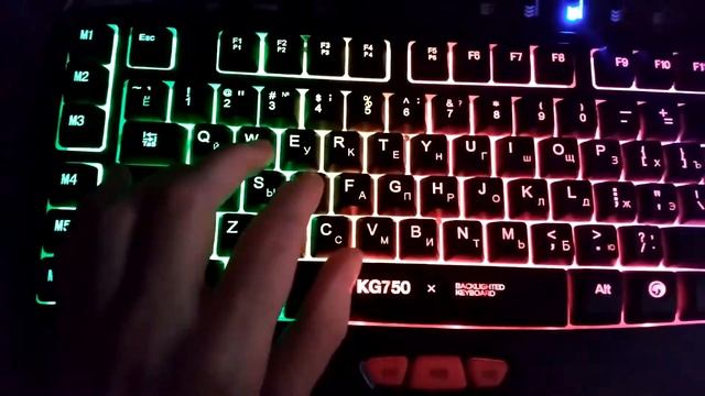 Обзор на клавиатуру MARVO KG750 смотреть онлайн