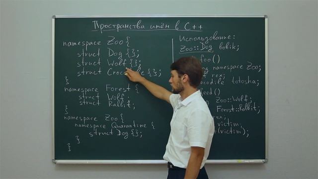Информатика. Язык С++: Пространства имен в С++. Центр онлайн-обучения «Фоксфорд» смотреть онлайн