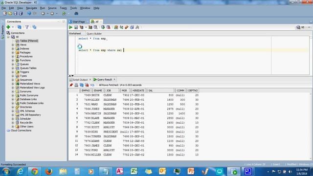BETWEEN AND Operator in SQL Query with Example смотреть онлайн