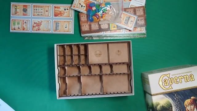 Варианты хранения настольных игр, или Мой первый деревянный органайзер на примере Каверны смотреть онлайн