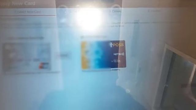 How to Self Made a Mastercard or Visa card at Any DBS/POSB VTM machine in Singapore смотреть онлайн