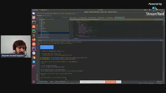 Webinar API Rest: Un ejemplo en Symfony con Alejandro Arrabal Hidalgo смотреть онлайн