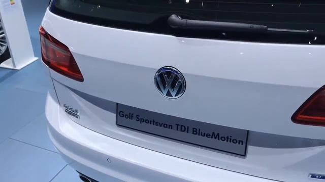 Volkswagen Golf Sportsvan TDI BlueMotion смотреть онлайн