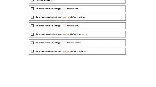Practice test - Oracle Certified Associate (OCA) Java SE 8 Programmer I (1Z0-808) смотреть онлайн