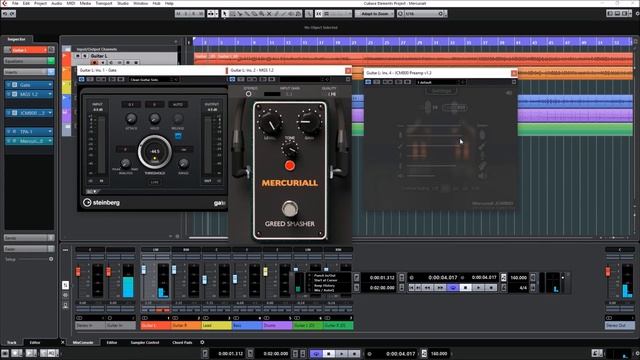 Metal Guitar w/ Free Mercuriall VST's - Demo & Tutorial смотреть онлайн
