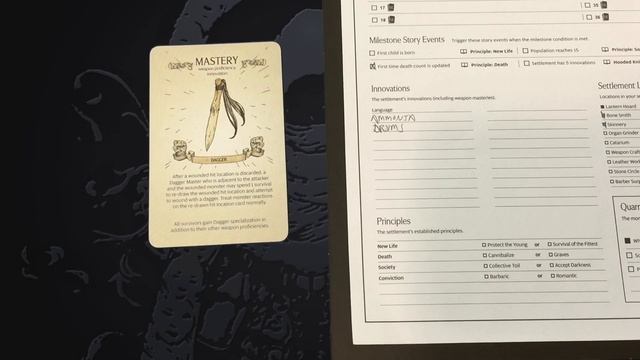 How to Play Kingdom Death: Monster Part 5 - Settlement and Hunt Phases смотреть онлайн