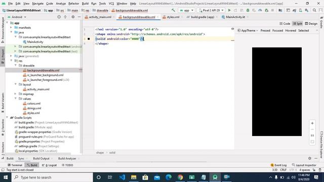 LineaLayout With Material EditText In Kotlin Tutorial смотреть онлайн