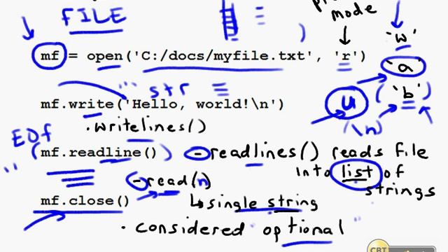 Python 11 File Handling смотреть онлайн