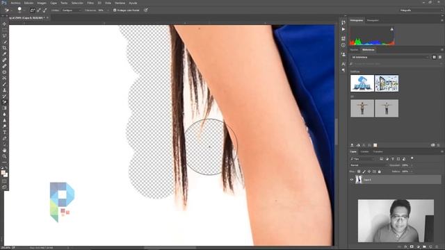 Elimina fondos con esta gran herramienta en Photoshop CC смотреть онлайн