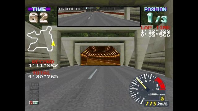 Ridge Racer Revolution - Obtaining Devil/Angel cars смотреть онлайн
