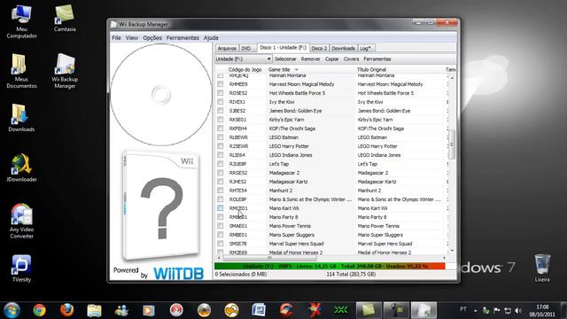 Como converter jogos .WBFS para .ISO com o Wii Backup Manager смотреть онлайн