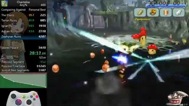 Chantelise Any% Speedrun - 53:22 Real Time (52:54 Game Time) смотреть онлайн