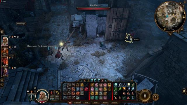 Caught Korilla stalking me on my 2nd playthrough - BG3 смотреть онлайн