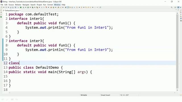 Can same default methods from two interfaces can be inherited? || Shyam Sundar смотреть онлайн