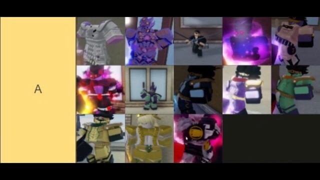 [YBA] New Official Shiny Stand Tier List смотреть онлайн