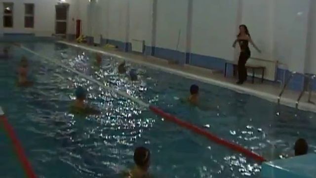 Аква аэробика в бассейне АЛЬБАТРОС ВАОспорт SDV 0003 смотреть онлайн