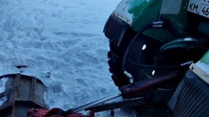 Установка цилиндра на заднюю навеску трактора Т-40АМ