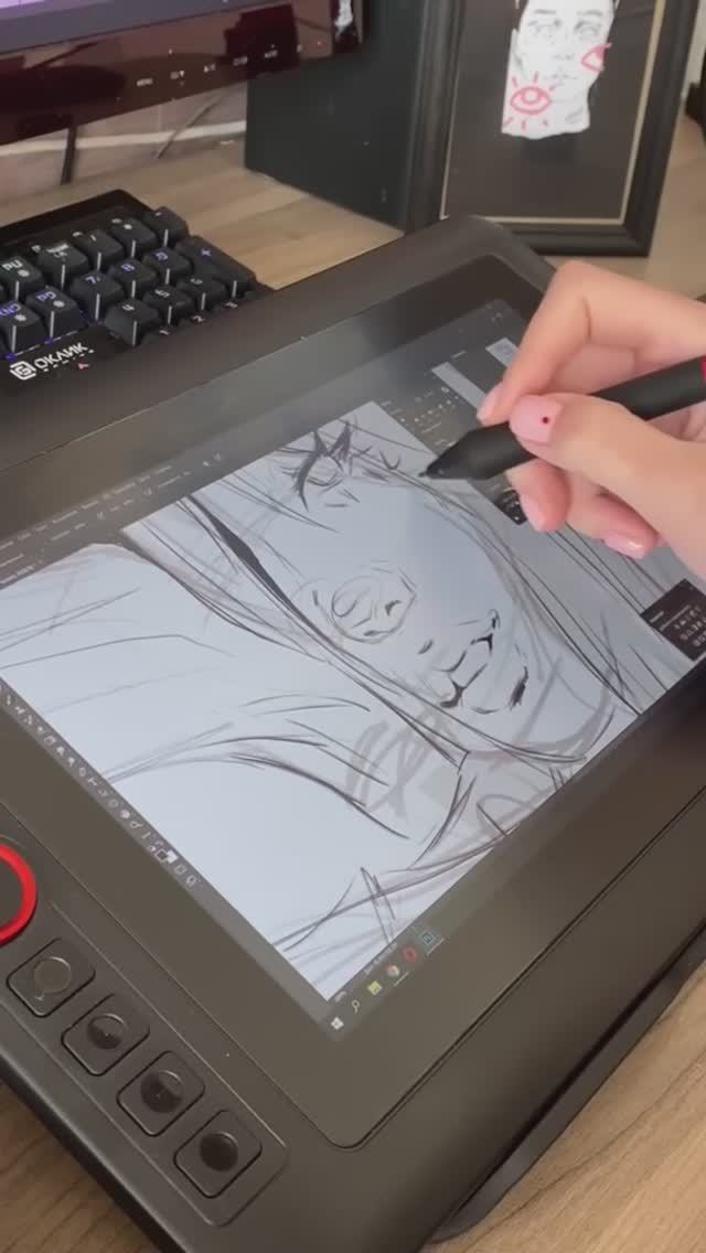 Обзор интерактивного дисплея XPPen Artist 12 Pro от художницы Александры Поливановой | Часть 1 смотреть онлайн