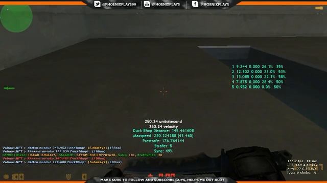 Counter Strike 1.6: Long Jump + Duck Bunny Hop смотреть онлайн