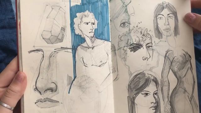 ОБЗОР НА СКЕТЧБУК | Sketchbook Tour |