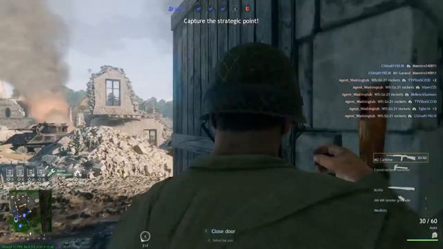 #Enlisted #gameplay Ruins Of Vaux - Ivasion Of Normandy - Invasion Mode  ( 4 Man Groups)