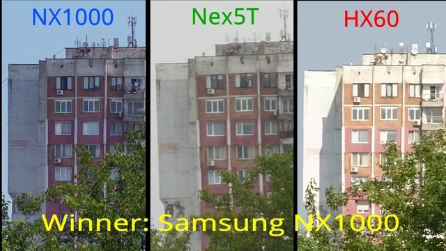 Samsung NX1000 Vs Sony NEX5T Vs Sony DSC-HX60 смотреть онлайн