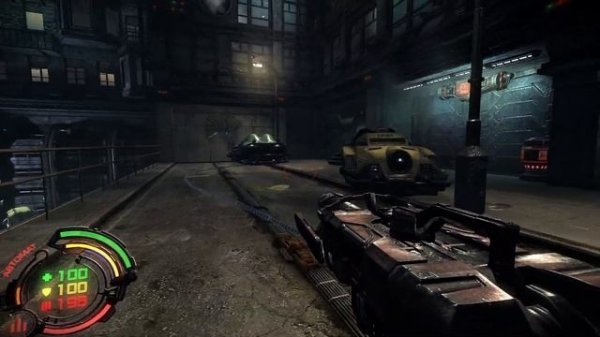 Hard Reset Extended Edition Первый взгляд И графика и боевка есть