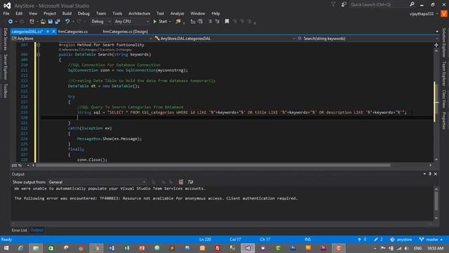 16. How to create BILLING SYSTEM in C#? (Adding Search Functionality in Category Module) смотреть онлайн