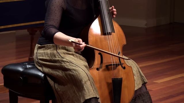 String crossings on the viola da gamba; Cassandra Luckhardt смотреть онлайн
