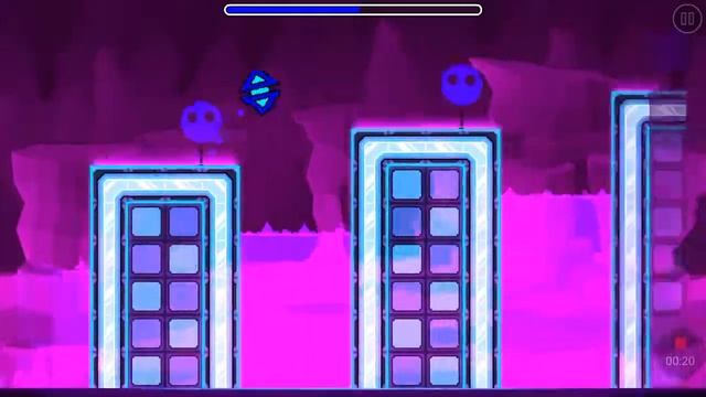 Как взломать карту на последнем уровне Geometry Dash World. смотреть онлайн