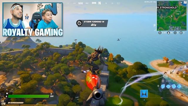 Unlocking *PREDATOR* Boss in FORTNITE! | Royalty Gaming смотреть онлайн