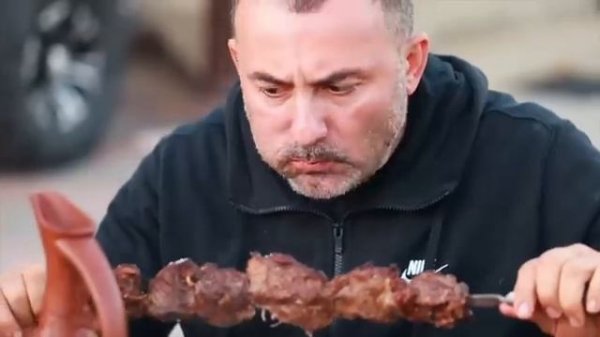 GRILLED BISON. BISON MEAT. BOILED, GRILLED.