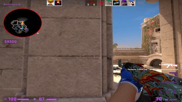 POV NAVI B1t 30 Kills W/ S1mple & Perfecto Vs FACEIT LVL 10 (ANUBIS) 🔥