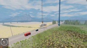 СИЛА ВЕТРА! УРАГАН ОБРУШИЛ КРАН НА ПРЕЗЖУЮ ЧАСТЬ | BeamNG.drive